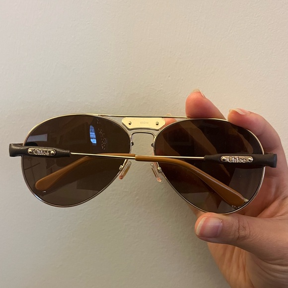 Chloe Aviator Sunglasses CL2104 - Picture 3 of 6